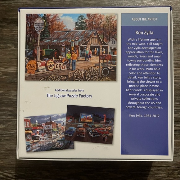 The Jigsaw Puzzle Factory Old Time Town 1000 piece puzzle. 🧩 - Picture 3 of 3